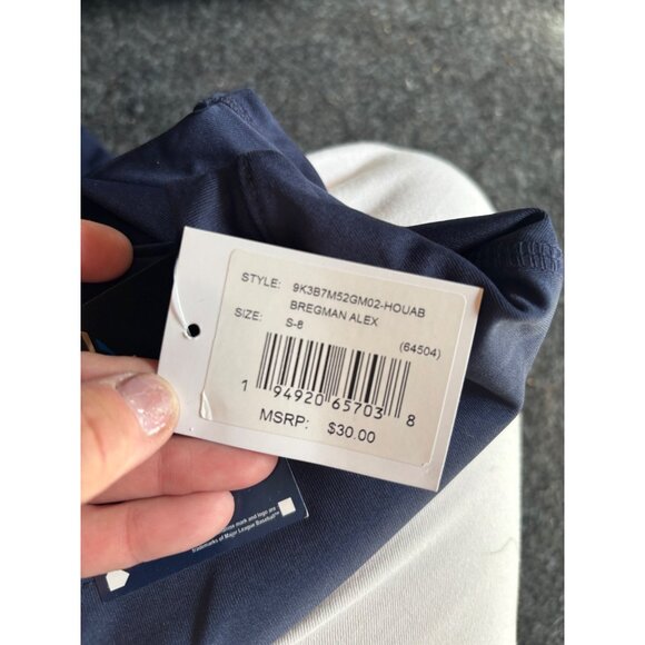 NWT Astros Bregman #2 MLB Genuine Merchandise Navy T-Shirt Size S 8 boys By Gen - Picture 8 of 8